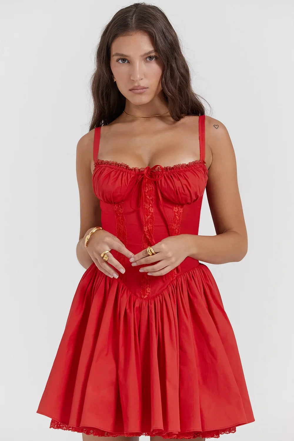 Malibu Breeze Strappy Slit Dress
